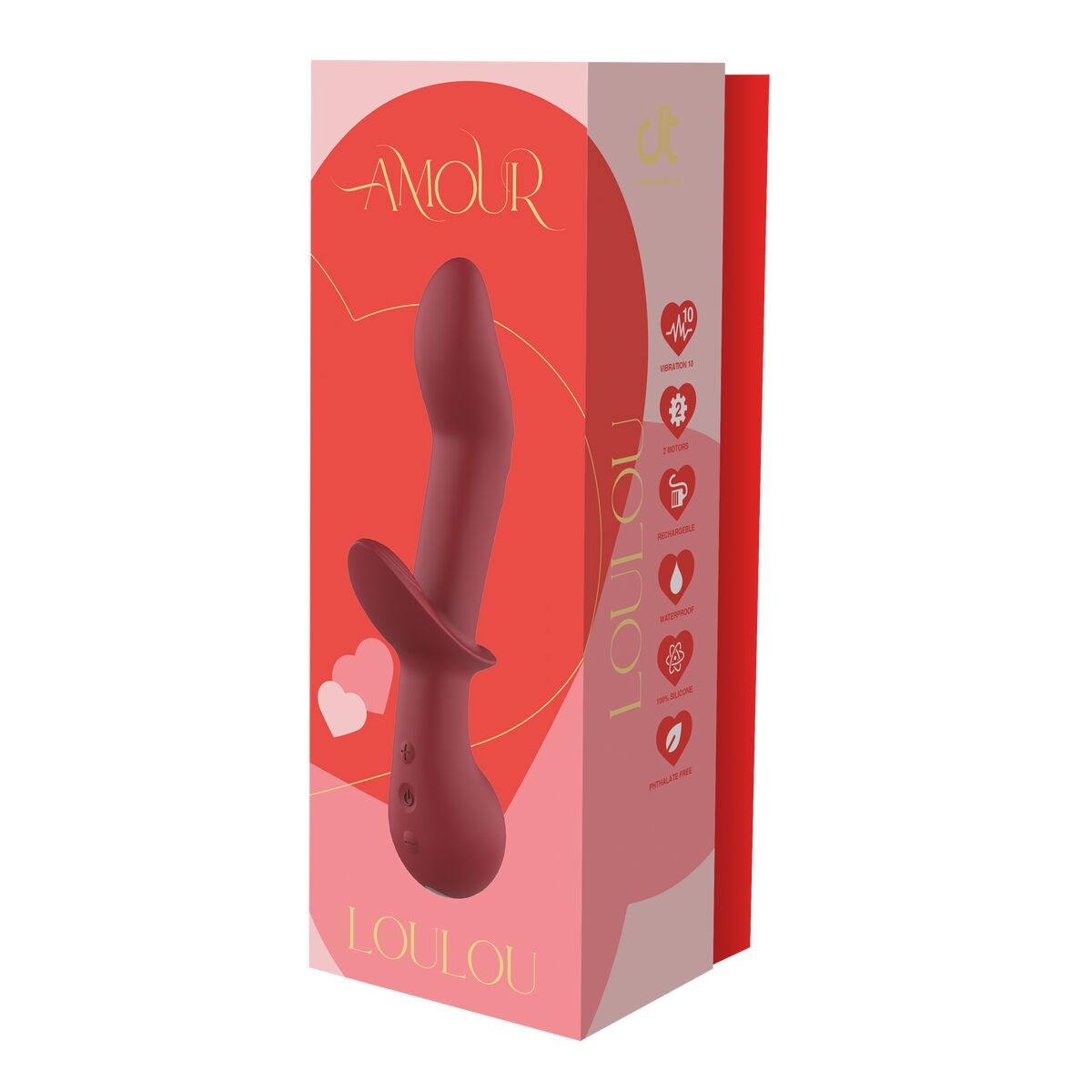 G-Punkt Vibrator Dream Toys Amour Rød